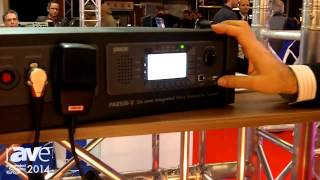 ISE 2014 Paso Features PA8506V Compass System Voice Evacuation System With Two Amplifiers [upl. by Eselahs]