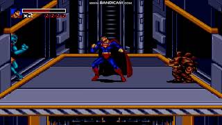 Death and Return of Superman The on the Gamefabrique HD  SEGA [upl. by Ahsena]