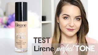 TEST Lirene Perfect Tone  idealny rozświetlający podkład na co dzień  Milena Makeup [upl. by Rema122]