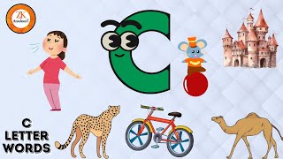 C Letter Words  Learn C Letter Words For Kids  ZingKidz [upl. by Howzell]