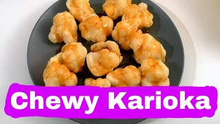 Easy to Make Chewy Karioka Using Only 3 Ingredients  Pinoy Kakanin Snack Business Idea Recipe [upl. by Hait]