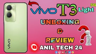 Vivo T3 lite Unboxing amp Review  in Telugu [upl. by Rodolfo698]