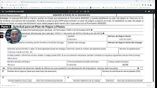 How to fill out form 9465  Spanish [upl. by Kirrad]