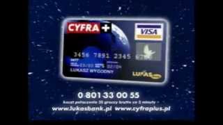 CYFRAspot reklamowy karty CyfryLukas Bank2004 [upl. by Mercer]