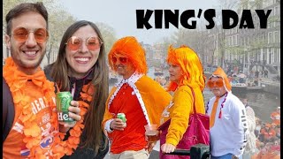 KINGS DAY in OLANDA  EVENTO PIÚ FOLLE in EUROPA [upl. by Kirima]