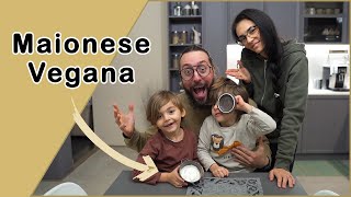 MAIONESE VEGANA FATTA IN CASA  pronta in 5 minuti [upl. by Nosam607]