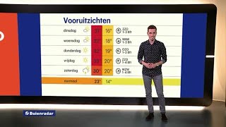 RTL Weer maandag 23 juli 2018 0740 uur  RTL WEER [upl. by Latvina]