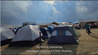 quotThe Storm Gillettequot Wyoming International Pathfinder Camporee Opening Day [upl. by Hannis394]