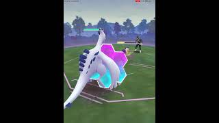 Pokémon Go Girl Grunt with ice Pokémon with the Giovanni theme [upl. by Shanly]