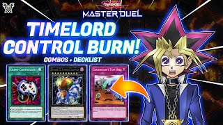 TIMELORD CONTROL BURN  TEARLAMENTS Smackdown  YuGiOh Master Duel [upl. by Ydac]