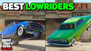 Top 5 Best Lowriders Cars In GTA 5 Online [upl. by Arahas]