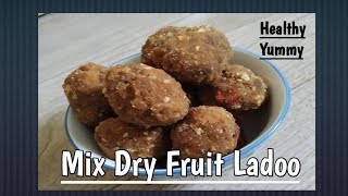 Mix Dry Fruit Ladoo  Gond ke Ladoo [upl. by Eilatam397]