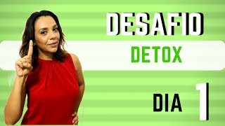 Dieta Detox 7 dias Primeiro cardápio [upl. by Ulrick594]