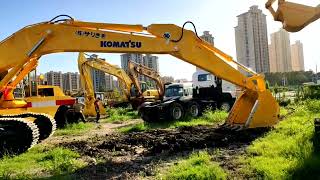 Used excavator Komatsu PC450 [upl. by Labanna]