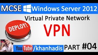 MCSE Server 2012 in UrduHindi Configuring VPN Part 04 [upl. by Leunamme]