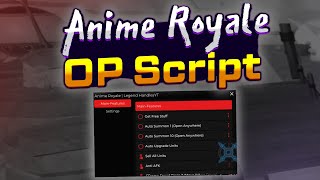 Anime Royale script – Auto Farm [upl. by Aisat]