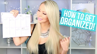 GET ORGANIZED 7 Easy Ways to Organize Your Life [upl. by Primrose]