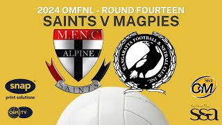 2024 R14 Saints v Magpies Netball [upl. by Ottillia]