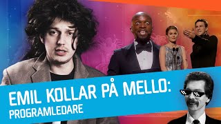 Melodifestivalen 2023 Emil kollar på Mello  Programledare [upl. by Janyte189]