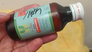 Ambrodil s Syrup for Cough  Ambroxol hydrochloride amp Salbutamol Syrup  Ambroxol s Syrup review [upl. by Brout]