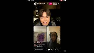 220325 Tyson Yoshi Hins 林家謙 Serrini IG LIVE part1 [upl. by Hnaht]