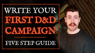 How to write your first Dungeons and Dragons campaign [upl. by Calandra]