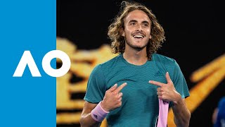 Stefanos Tsitsipas vs Roger Federer  Australian Open 2019 R4 Highlights [upl. by Alius162]