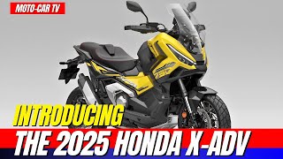 The 2025 Honda XADV  Adventure Meets Urban Style  MOTOCAR TV [upl. by Selry]