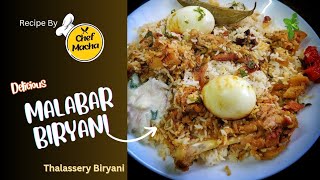 Malabar Biriyani Recipe  Thalassery Biryani  Kerala Style Biriyani  Chef Macha [upl. by Aseena228]