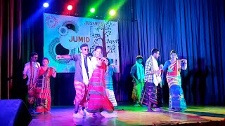 Amdo Gada Parom Re Jumid 2024 Stage Dance Performance  Santali New Video  Jusswca [upl. by Anaxor103]