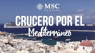 Crucero por el Mediterráneo con MSC Magnifica [upl. by Nettirb971]