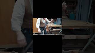 Zollstock schwebt auf Messers Spitze woodworking handmade edc bushcraft workshop [upl. by Cathlene]