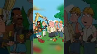 Peter tries to throw out the construction workers 🤣🤣  Family Guy [upl. by Christyna]