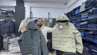 Imported Jacket Wholesale Price market in Pakistan  new arrival winter collection shopping online [upl. by Aisyat]