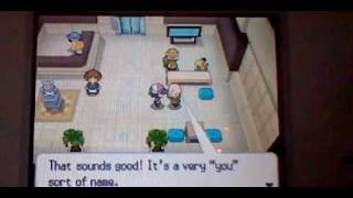 How to find the Name Rater in Castelia City Pokemon Black part 1 [upl. by Ennasus]