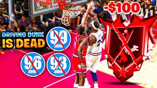 i spent 100 on 99 DRIVING DUNK amp LEGEND POSTERIZER BEST BUILD so you don’t have to nba 2k25 [upl. by Rumpf175]