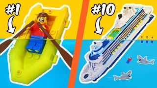 I sunk LEGO BOATS [upl. by Ona]