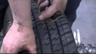 Nail or Screw in a Tire Fix with a Plug Repair Kit [upl. by Jay]