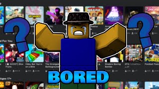 Top 5 Roblox GAMES To Play When Youre BORED [upl. by Donnell]