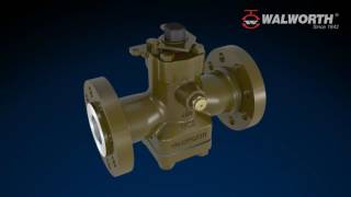 Walworth Steel Plug Valve [upl. by Atibat231]