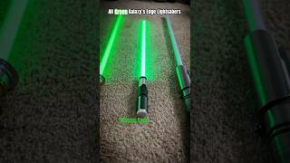 All Green Galaxy’s Edge Lightsabers [upl. by Anwahsat]