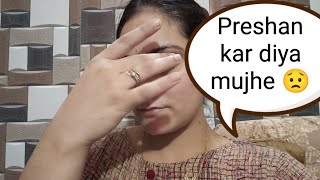 kitna preshan krte hai yar socha nhi tha abhi tho smhlna pdega 😟youtube vlog channel minivlog 🧿 [upl. by Nosmirc419]