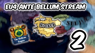 DESTROYING THE BULGARIANS  Nicaea EU4 Ante Bellum Stream 2 [upl. by Dymoke]