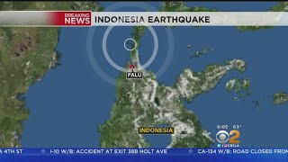 Powerful Indonesian Earthquake Triggers Tsunami Warning [upl. by Lareena202]