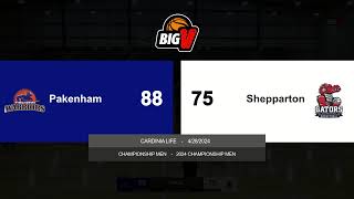 BigV Champ Men  Pakenham vs Shepparton  Round 4 [upl. by Dailey]