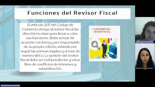 Perfil y Ejercicio de la Revisoría Fiscal [upl. by Nosmirc121]