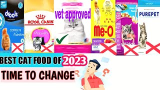 BEST DRY FOOD BRANDS FOR CAT FOOD IN INDIA  BILLI KA KHANA  PERSIAN CAT 2023 [upl. by Henni284]