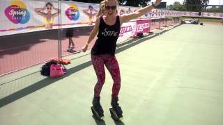 Trying Kangoo Jump shoes [upl. by Naujuj958]