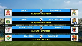 Jadwal Liga Spanyol Pekan ke 16  Girona vs Real Madrid La Liga 2024 [upl. by Perretta]