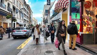 Cannes Christmas Market Walking Tour 7 December ProvenceAlpesCôte dAzur France [upl. by Ayatnahs]